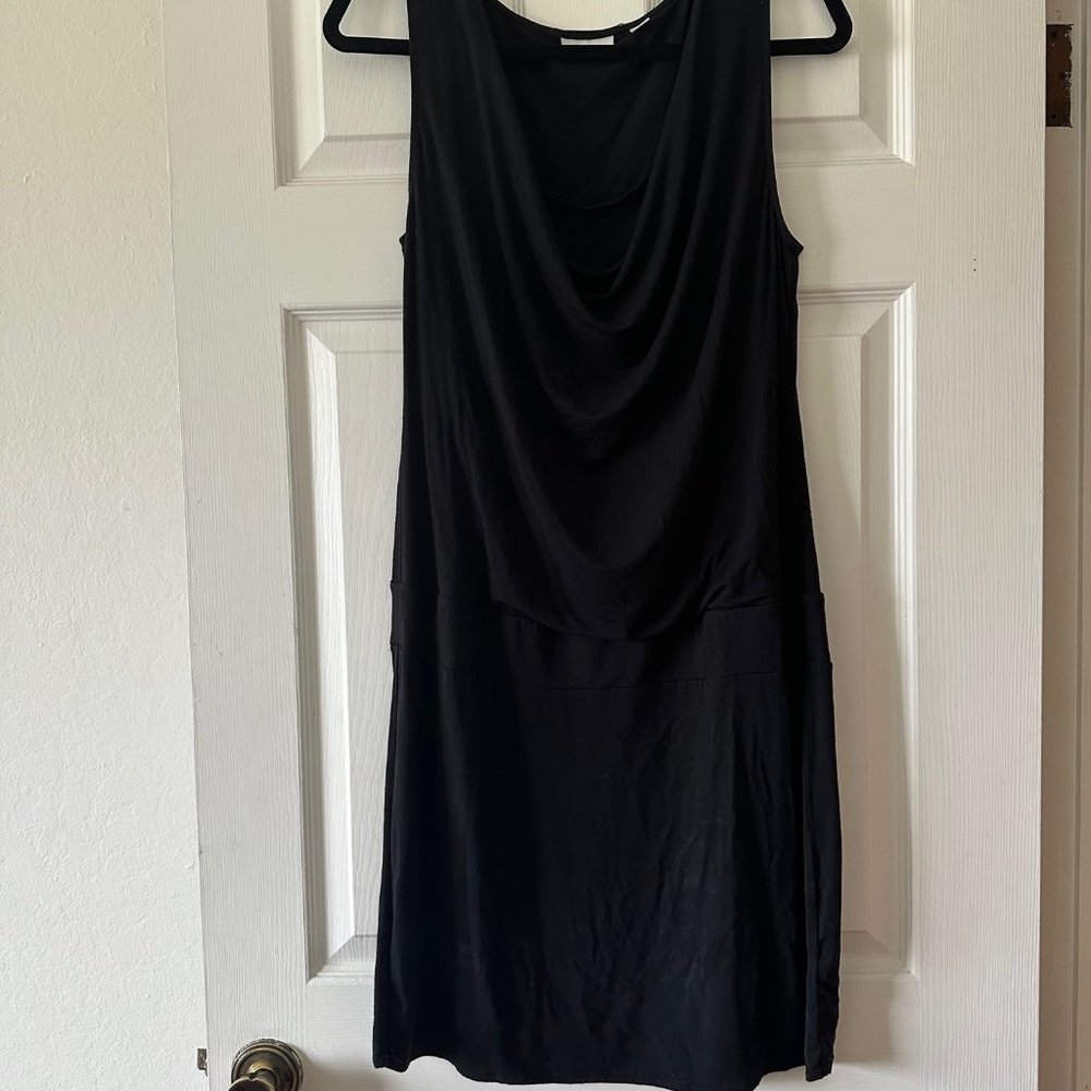 Drop neck dress